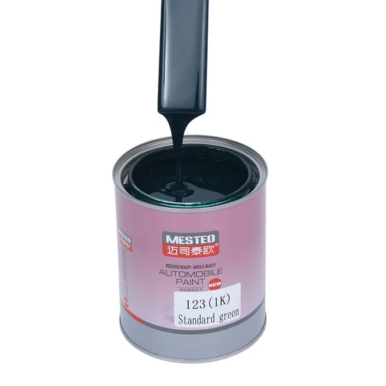 Mesteo HS 1K Basecoat Pure White M112 Good Coverage Acrylic Bright White Car Paint Refinish Factory Auto Paint