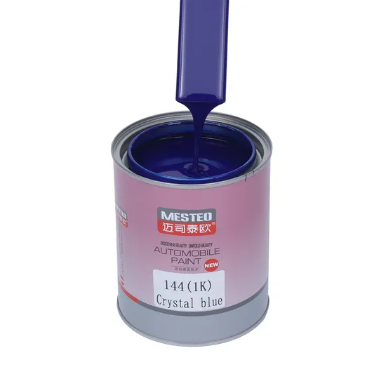 Glinter HS 1K Basecoat Bright Red G134 Durable Good Color Car Paint Refinish High Chroma Acrylic Auto Paint Supplier