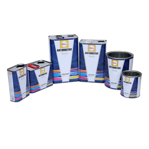 Glinter HS 1K Basecoat Pure White G112 Good Coverage Acrylic Bright White Car Paint Refinish Factory Auto Paint