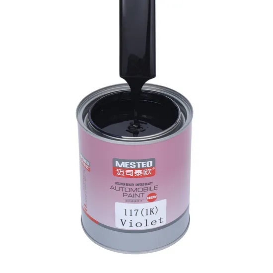 Autocoat HS 1K Basecoat Violet A117 Good Color Acrylic Car Paint Refinish Wholesale Supplier High Application Auto Paint