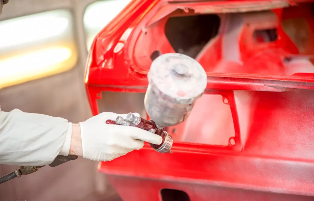 Mesteo HS 2K Bright Red M219 High Chroma Acrylic Auto Paint Bright Color Car Paint Refinish Supplier