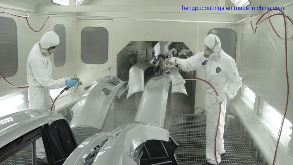 Glinter HS 1K Brilliant Red Pearl Gp022 Chinese Supplier Good Color Acrylic Auto Paint High Chroma Strong Flicker Car Paint Refinish