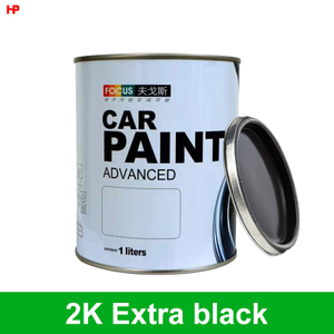 Wholesale Spray High Application Car Paint High Blackness Good Effect Auto Paint FOCUS HS 2K Topcoat Extra Black F203