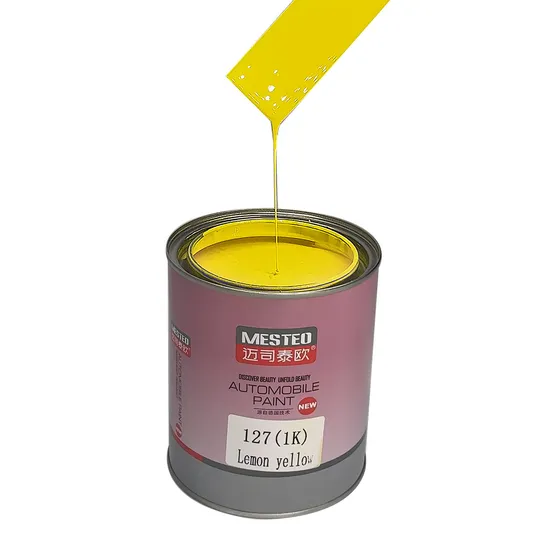 Autocoat HS 1K Basecoat Purplish Red A151 EXW Acrylic Translucent Color Auto Paint High Concentration Good Color Car Paint Refinish