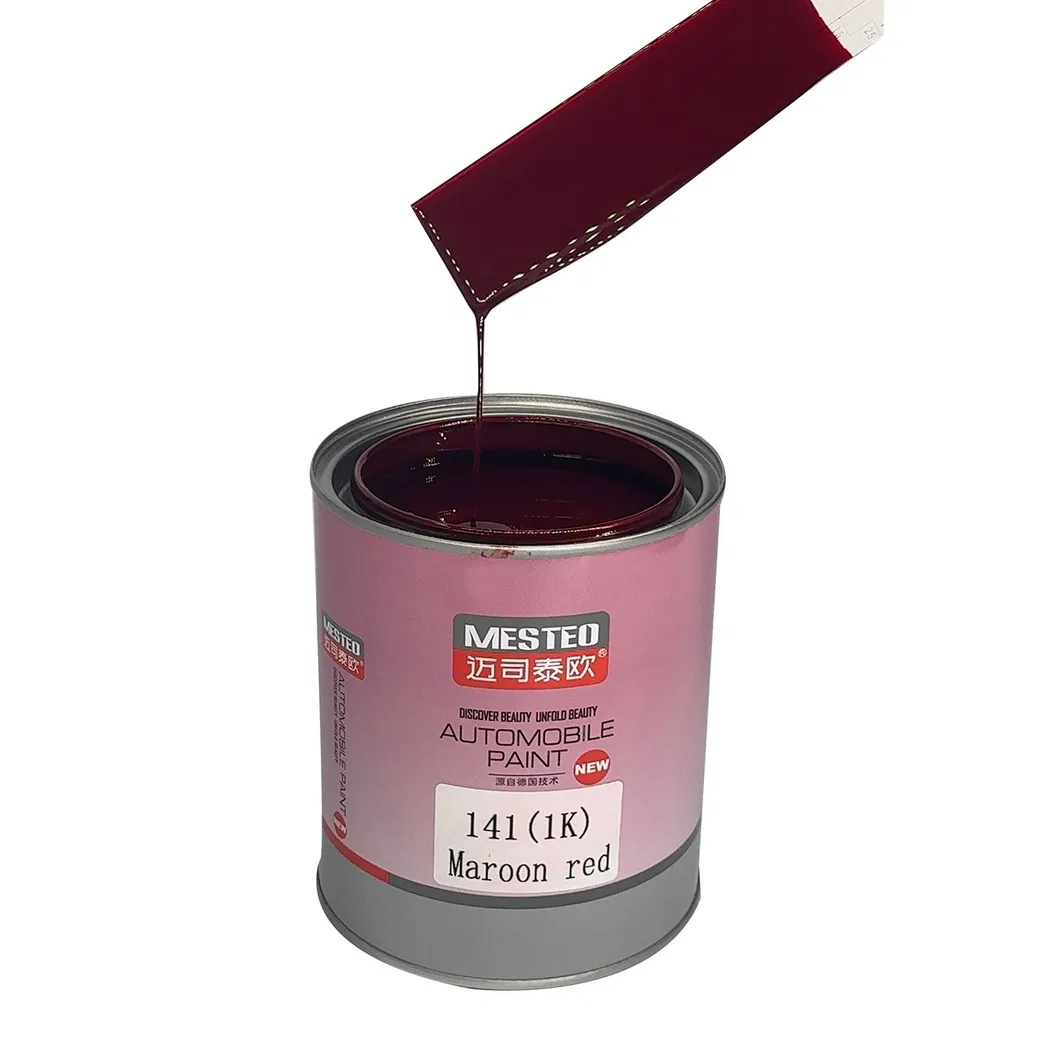 Glinter HS 1K Basecoat Violet Red G139 Durable Good Color Acrylic Auto Paint Wholesale Supplier Car Paint Refinish