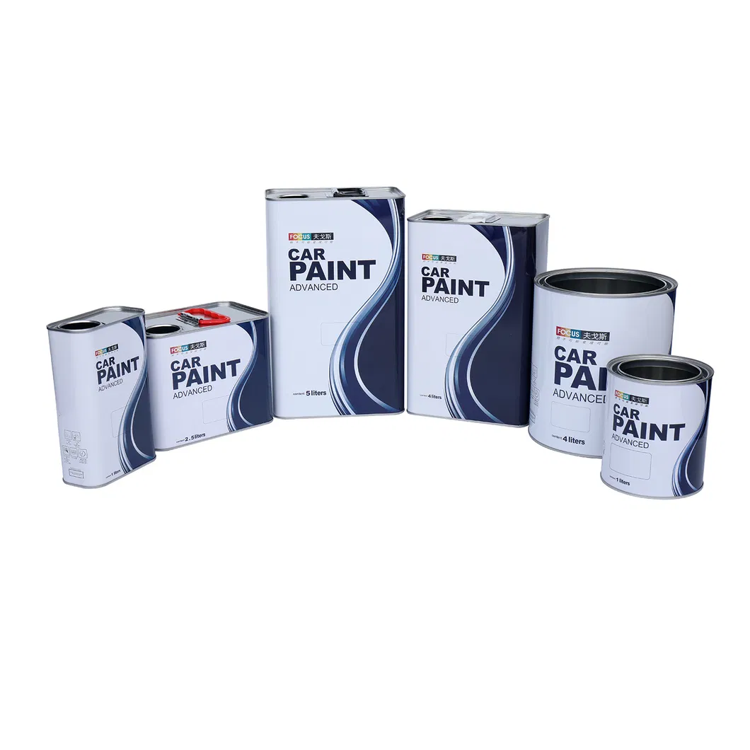 De HS 1K Basecoat Blue Toner G121 OEM High Chroma Acrylic Auto Paint Translucent Good Color Car Paint Refinish