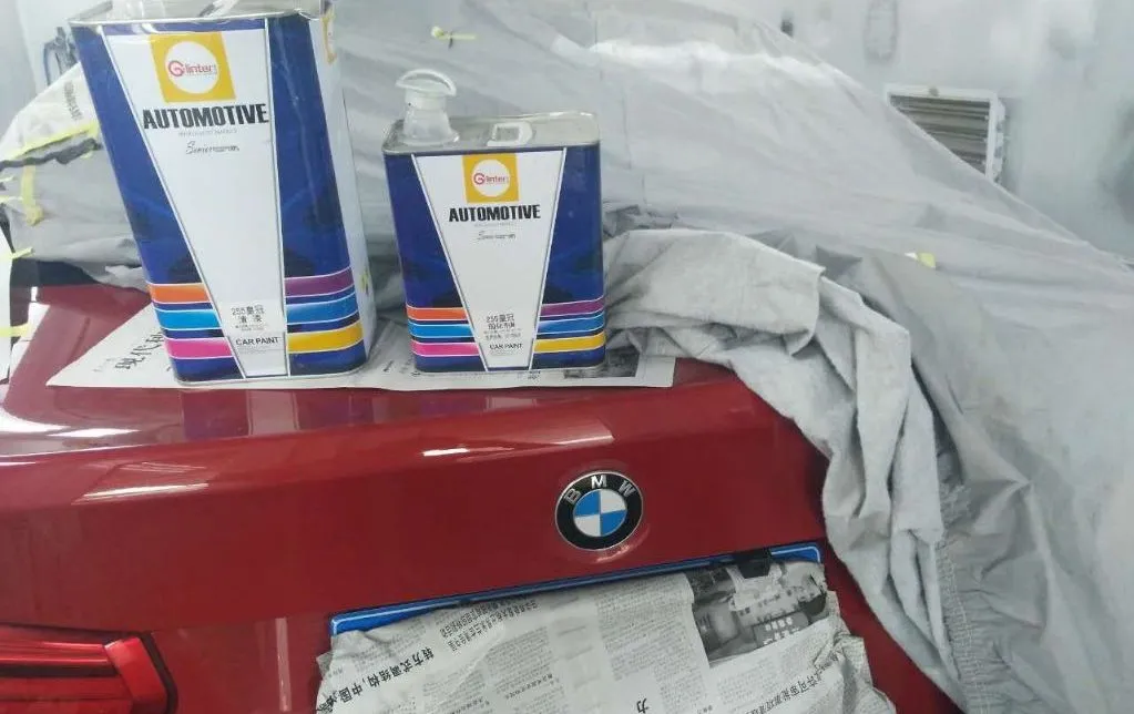 Babosen HS 2K Topcoat Blue Toner B209 High Chroma Acrylic Auto Paint Good Color Manufacturer Car Paint Refinish