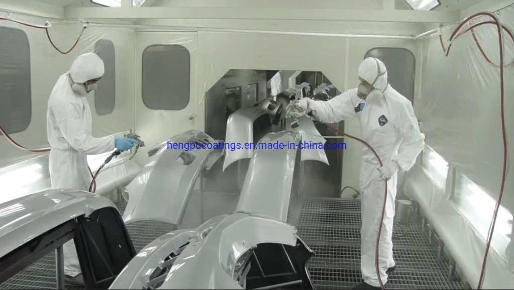 Focus HS 1K Brilliant Orange Pearl Fp023 Chinese Factory High Chroma Acrylic Auto Paint Good Color Car Paint Refinish