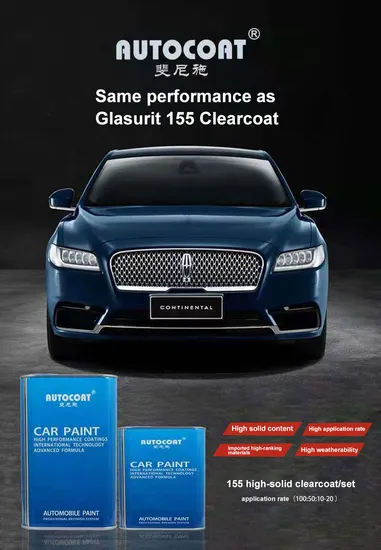 Focus HS 155 High-Solid Hardener (Fast Drying) Chinese Factory High Plumpness Auto Paint High Hardness High Gloss Car Paint Refinish