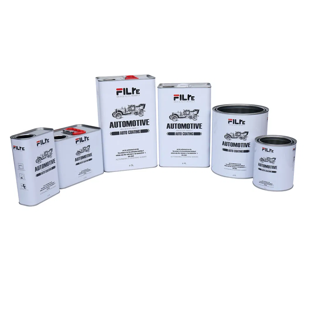 Glinter HS 1K Basecoat Lake Blue G143 EXW Supplier Acrylic Auto Paint Good Color Car Paint Refinish