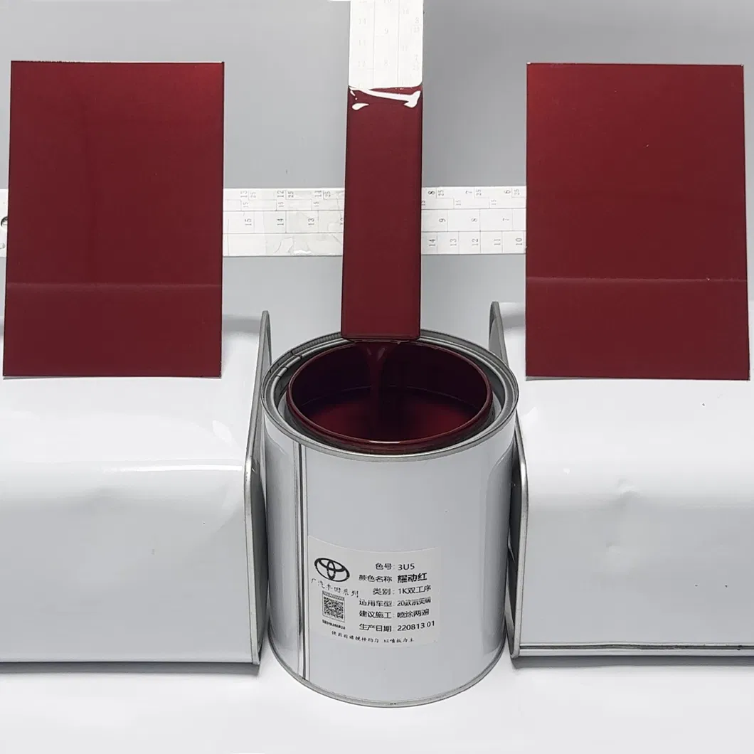 De HS 1K Basecoat Emerald Green D124 Wholesale OEM High Chroma Acrylic Auto Paint Good Color Car Paint Refinish