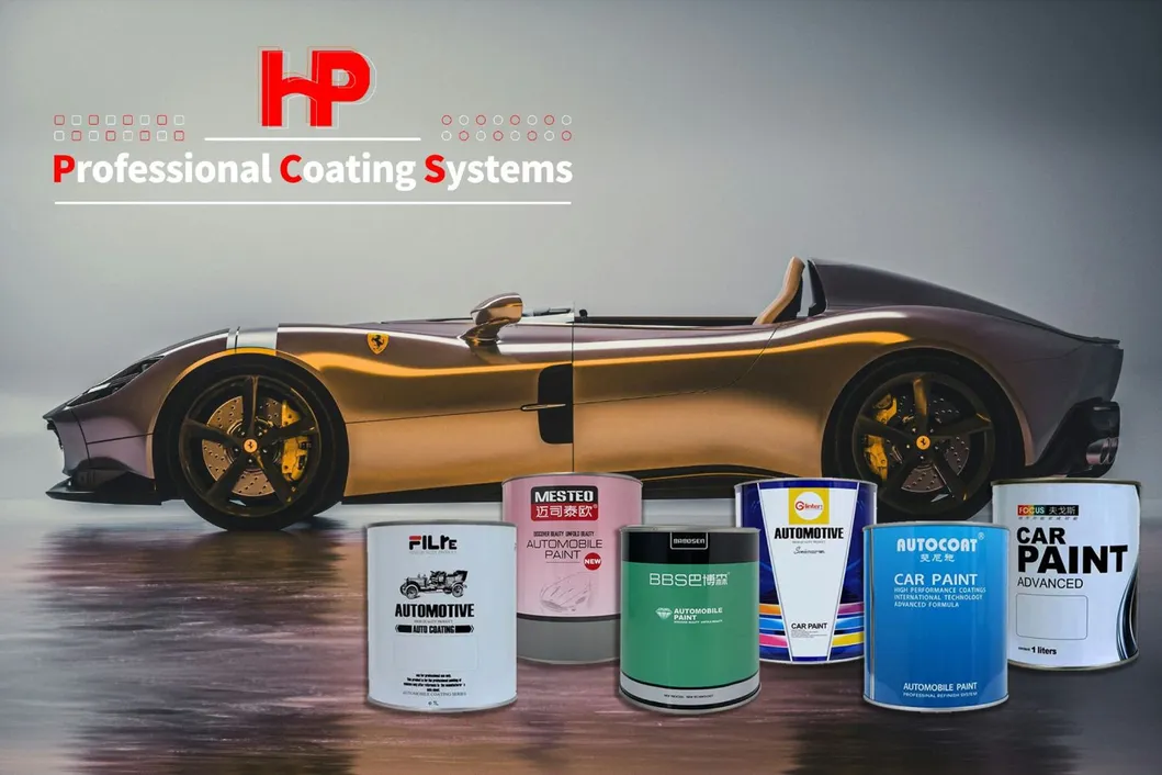 Focus HS 2K Topcoat Extra Black F203 High Concentration Acrylic Car Paint Refinish High Blackness Auto Paint