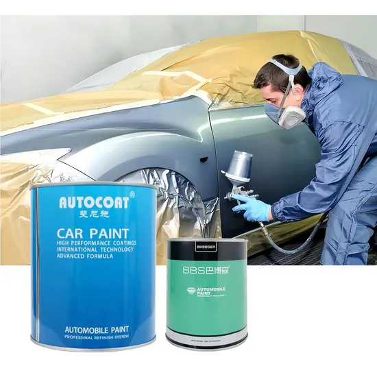 Autocoat HS 2K Topcoat HS White A200 Factory Good Whiteness Auto Paint Durable Good Coverage Acrylic Car Paint Refinish