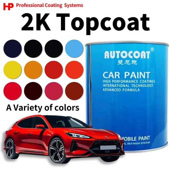 Filre HS 2K Topcoat Durable High Chroma Acrylic Car Paint Refinish Good Coverage High Concentration Auto Paint